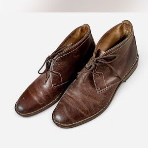 Trask Dark Brown Chukka Boots